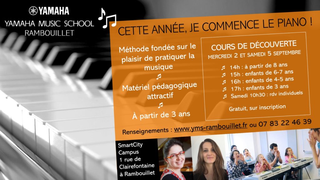 Cours de piano à Rambouillet